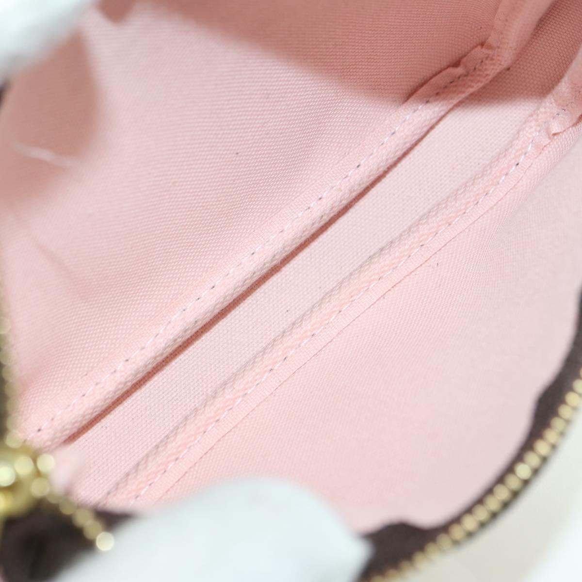 LOUIS VUITTON Damier Vivienne Mini Pochette Accessoires N60402 LV Auth 176744SAM
