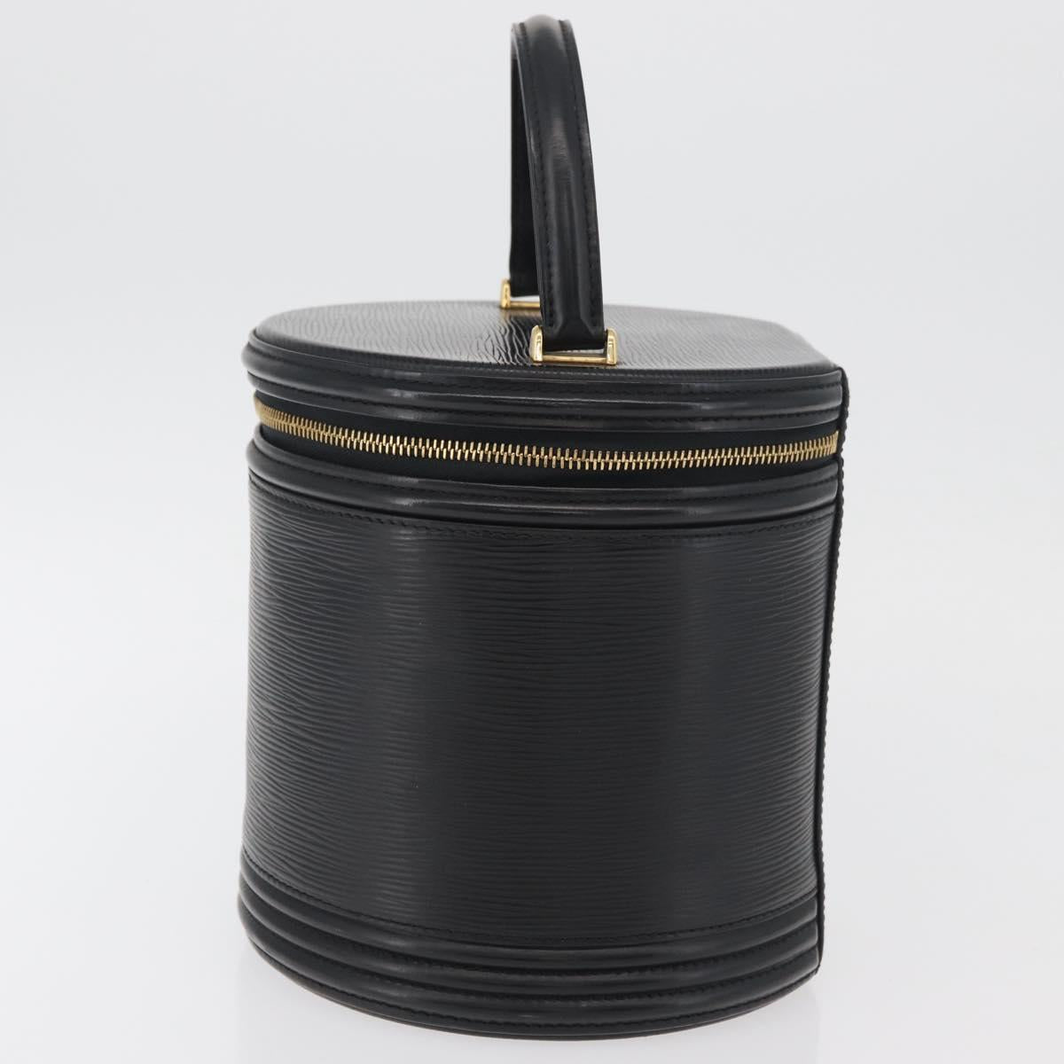 LOUIS VUITTON Epi Cannes Hand Bag Black M48032 LV Auth 176758
