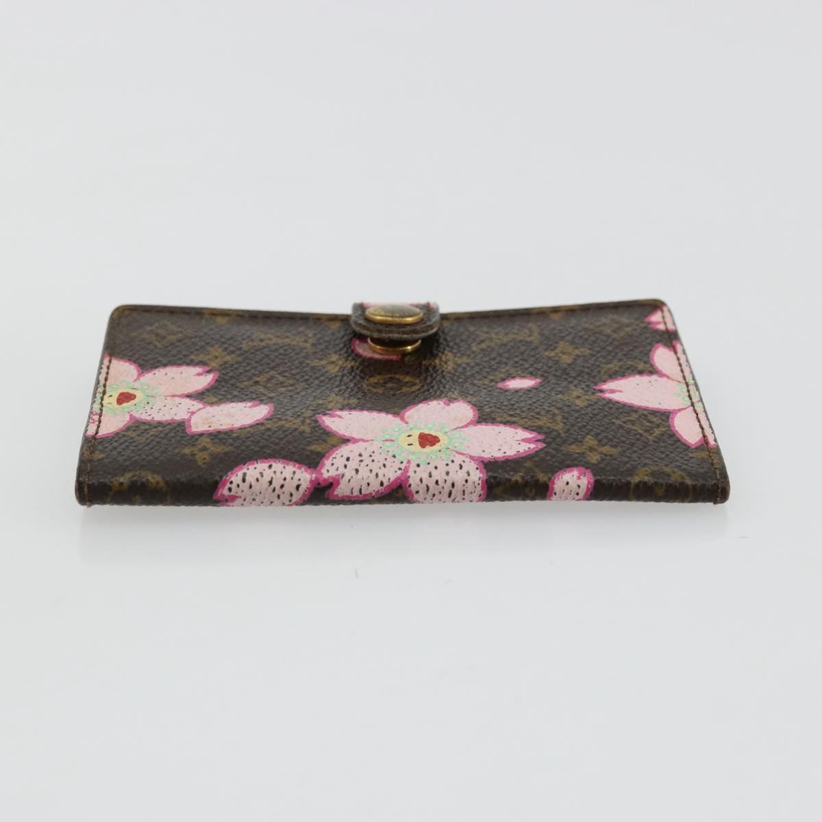 LOUIS VUITTON Cherry Blossom Agenda Mini Day Planner Cover M92021 Auth 176768