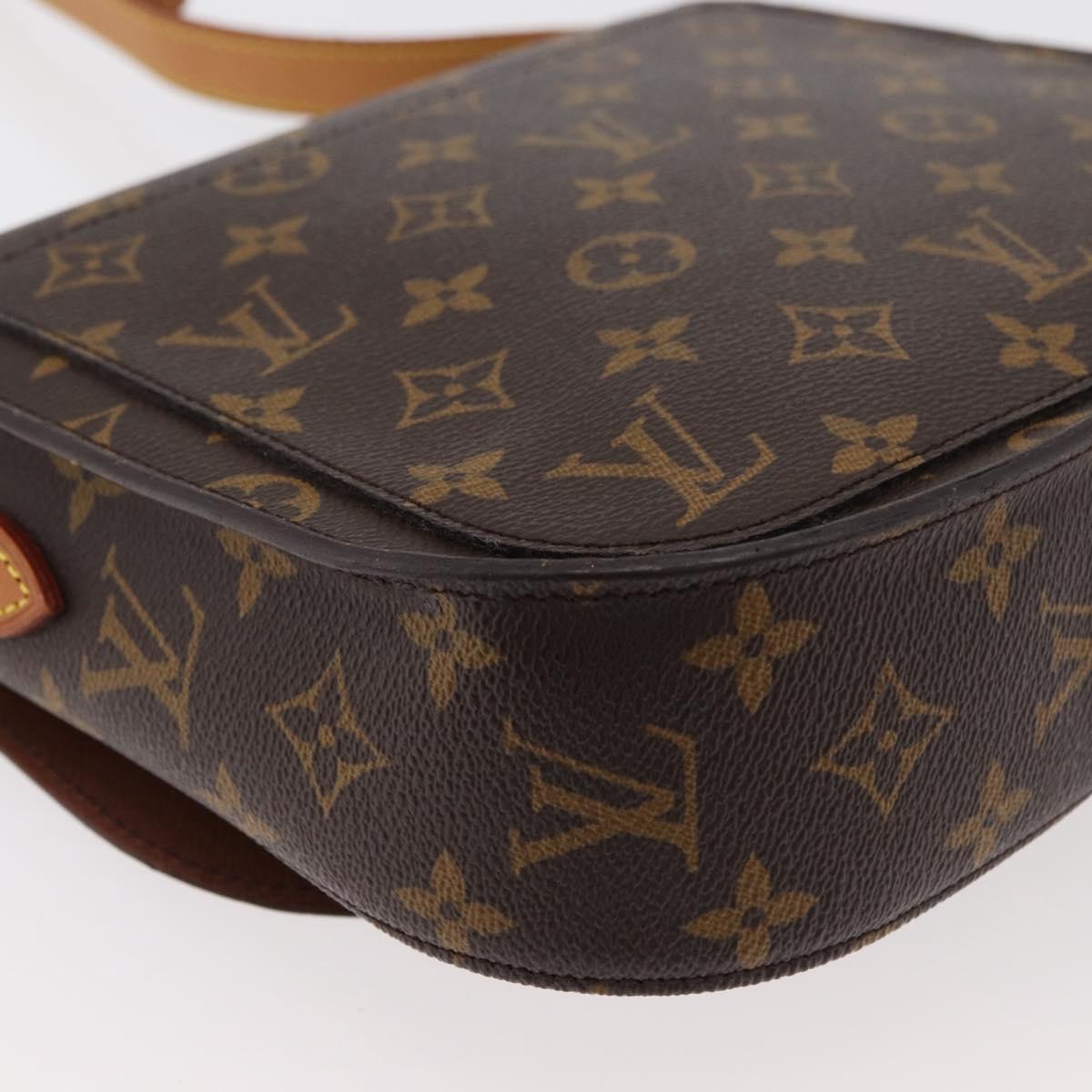 LOUIS VUITTON Monogram Saint Cloud GM Shoulder Bag M51242 LV Auth 176784