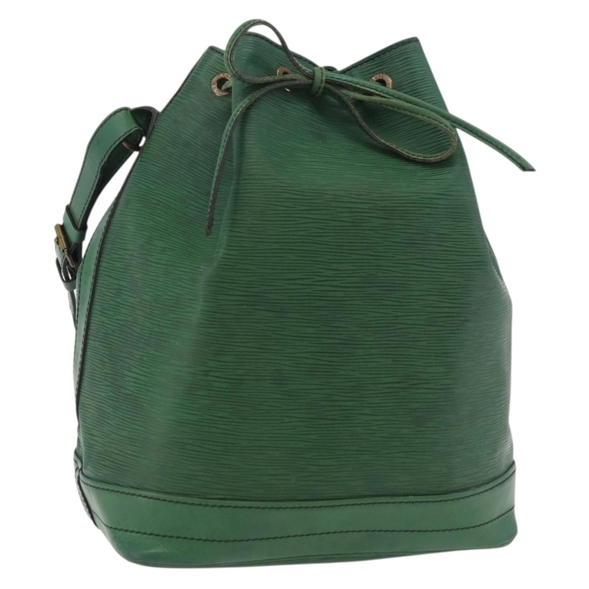 LOUIS VUITTON Epi Noe Shoulder Bag Green M44004 LV Auth 176788