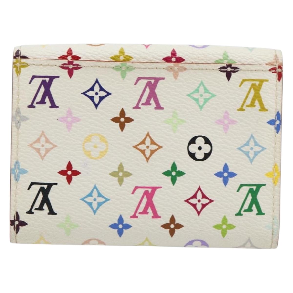 LOUIS VUITTON Multicolor Anvelop Cult De Vuitto Card Case M66557 LV Auth 176792V