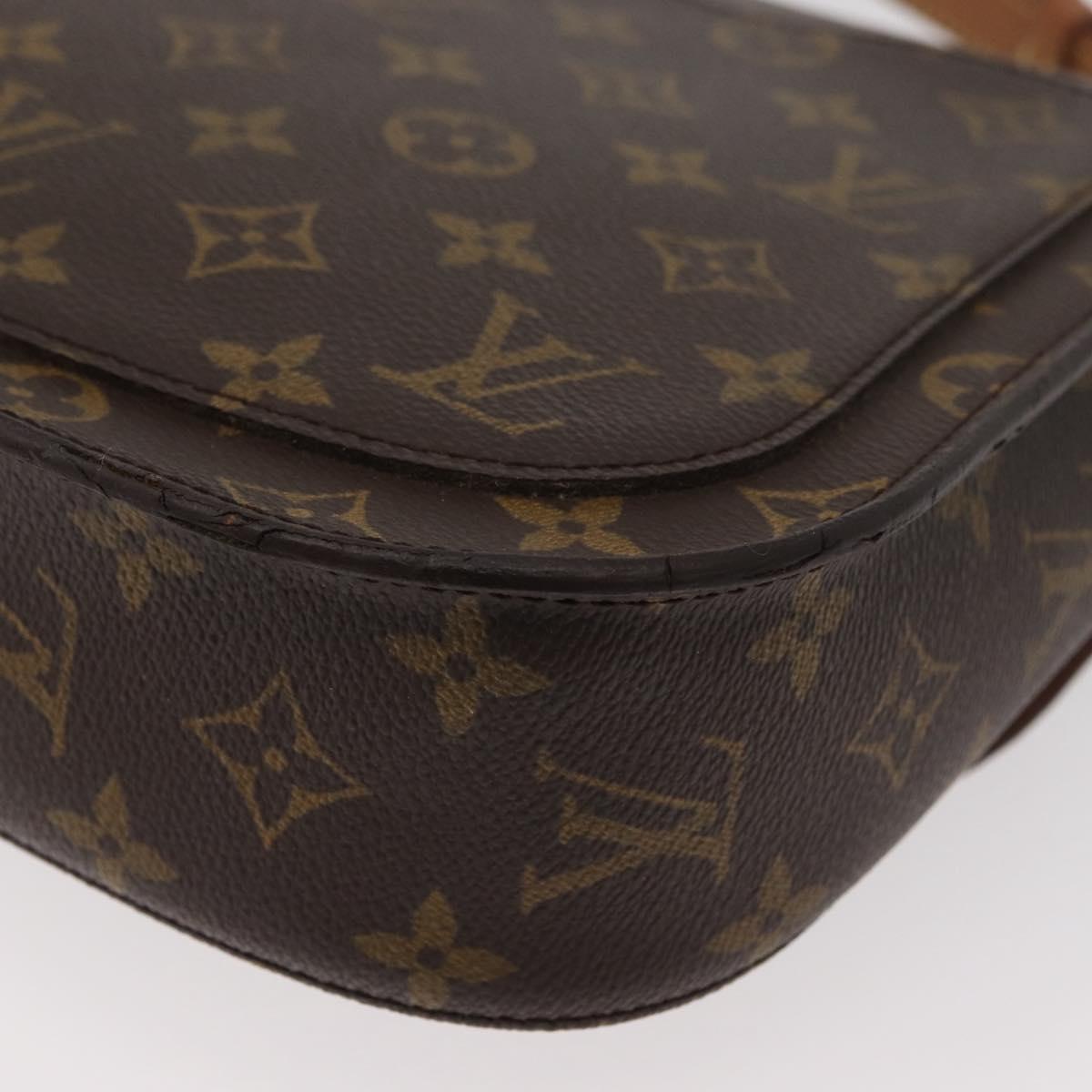 LOUIS VUITTON Monogram Saint Cloud GM Shoulder Bag M51242 LV Auth 176798