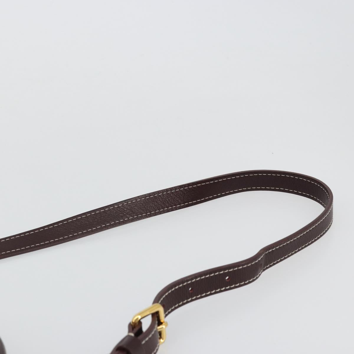 LOUIS VUITTON Monogram Idylle Elegy Hand Bag 2way Red Sepia M56698 Auth 176844A