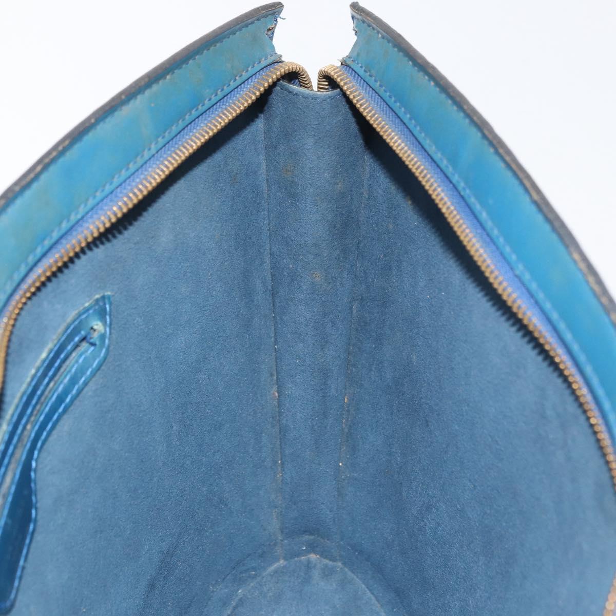 LOUIS VUITTON Epi Saint Jacques Shoulder Bag Blue M52275 LV Auth 176858