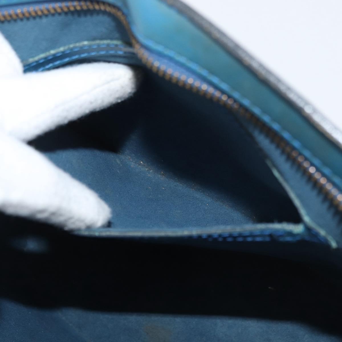 LOUIS VUITTON Epi Saint Jacques Shoulder Bag Blue M52275 LV Auth 176858