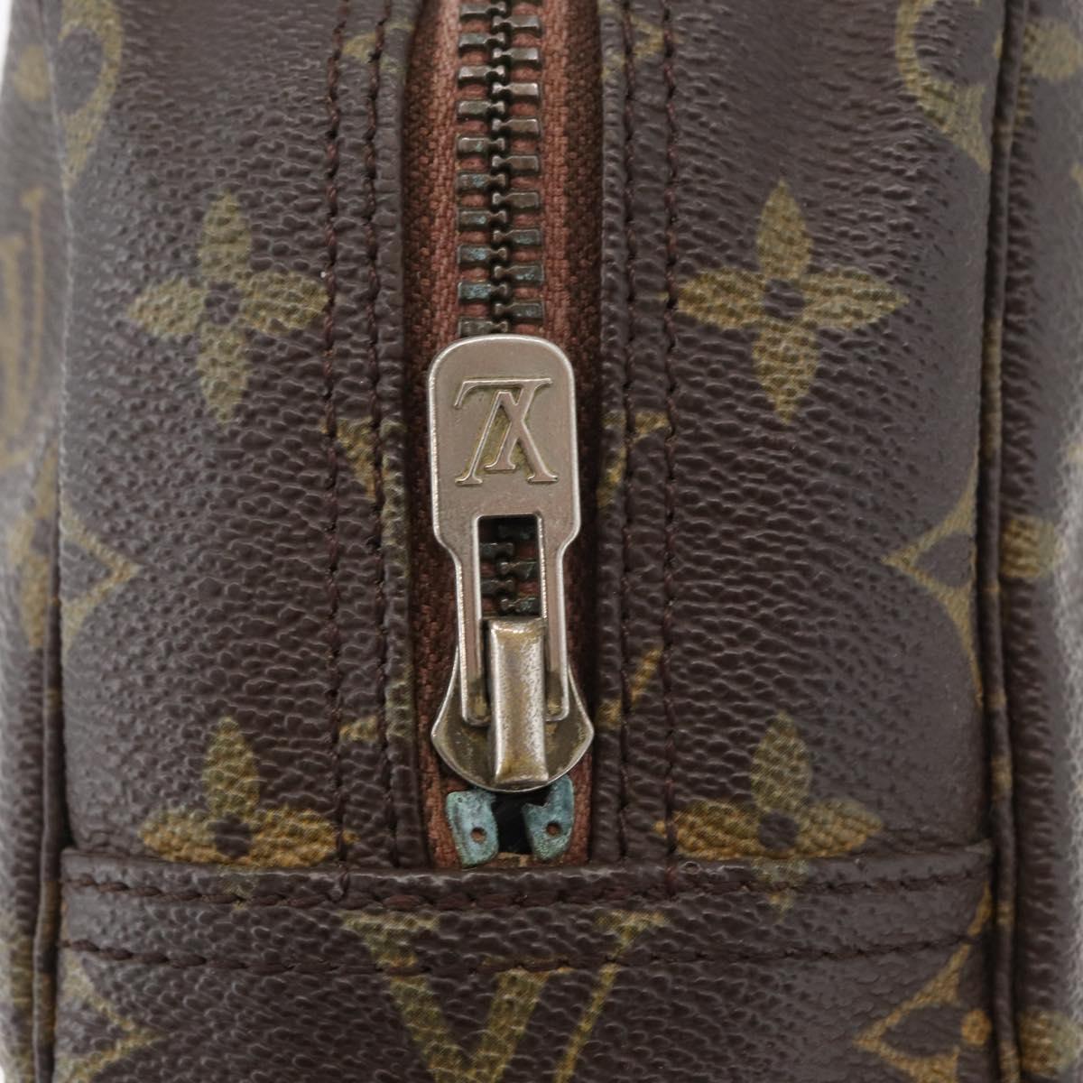 LOUIS VUITTON Monogram Trousse Toilette 28 Clutch Bag M47522 LV Auth 176859
