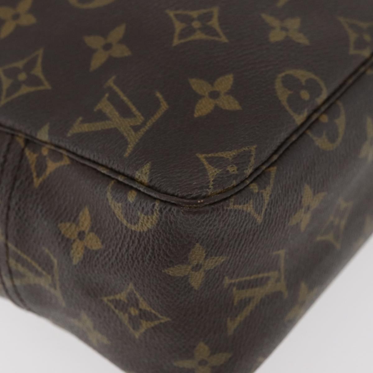 LOUIS VUITTON Monogram Trousse Toilette 28 Clutch Bag M47522 LV Auth 176859