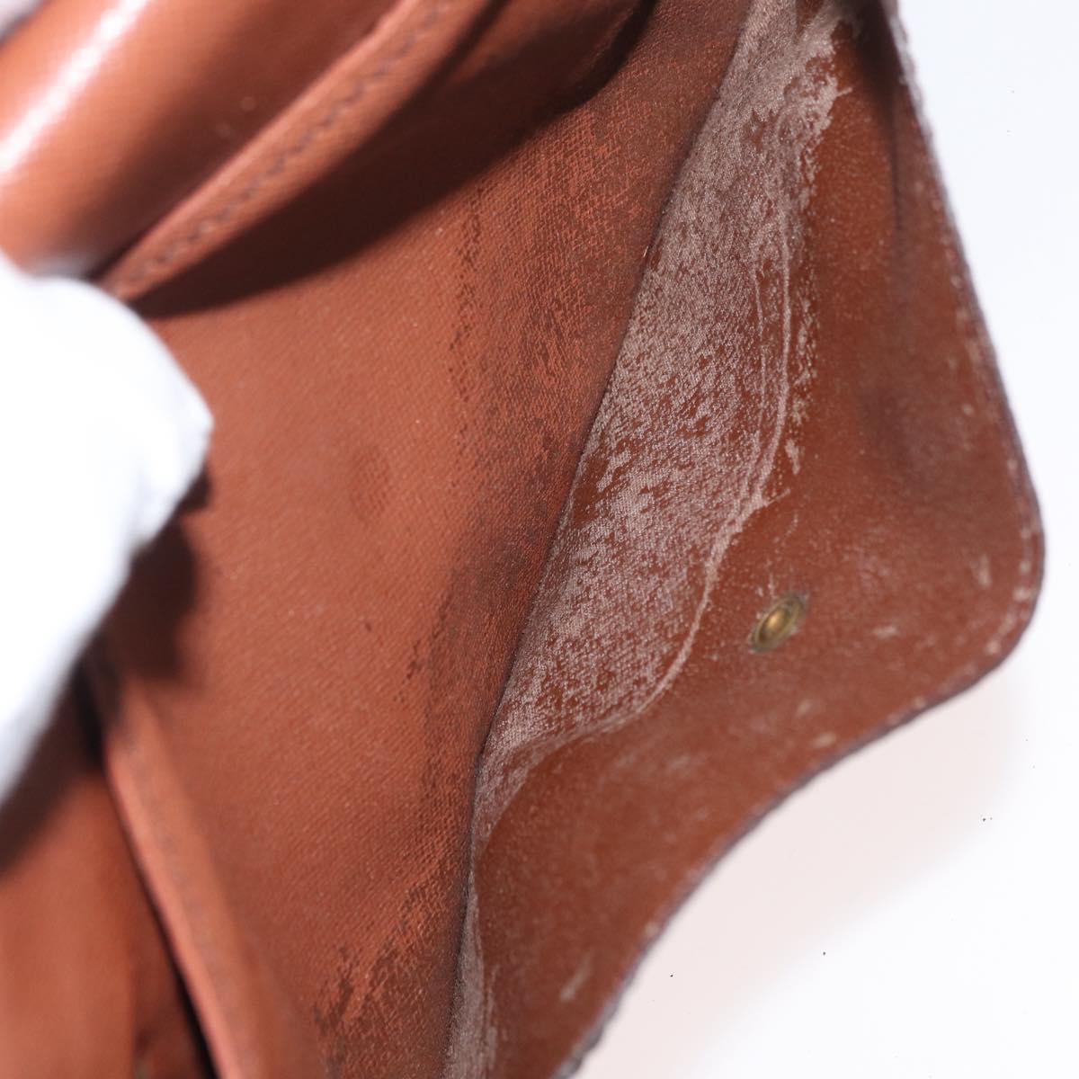 LOUIS VUITTON Monogram Double Rabat Shoulder Bag M51815 LV Auth 176861