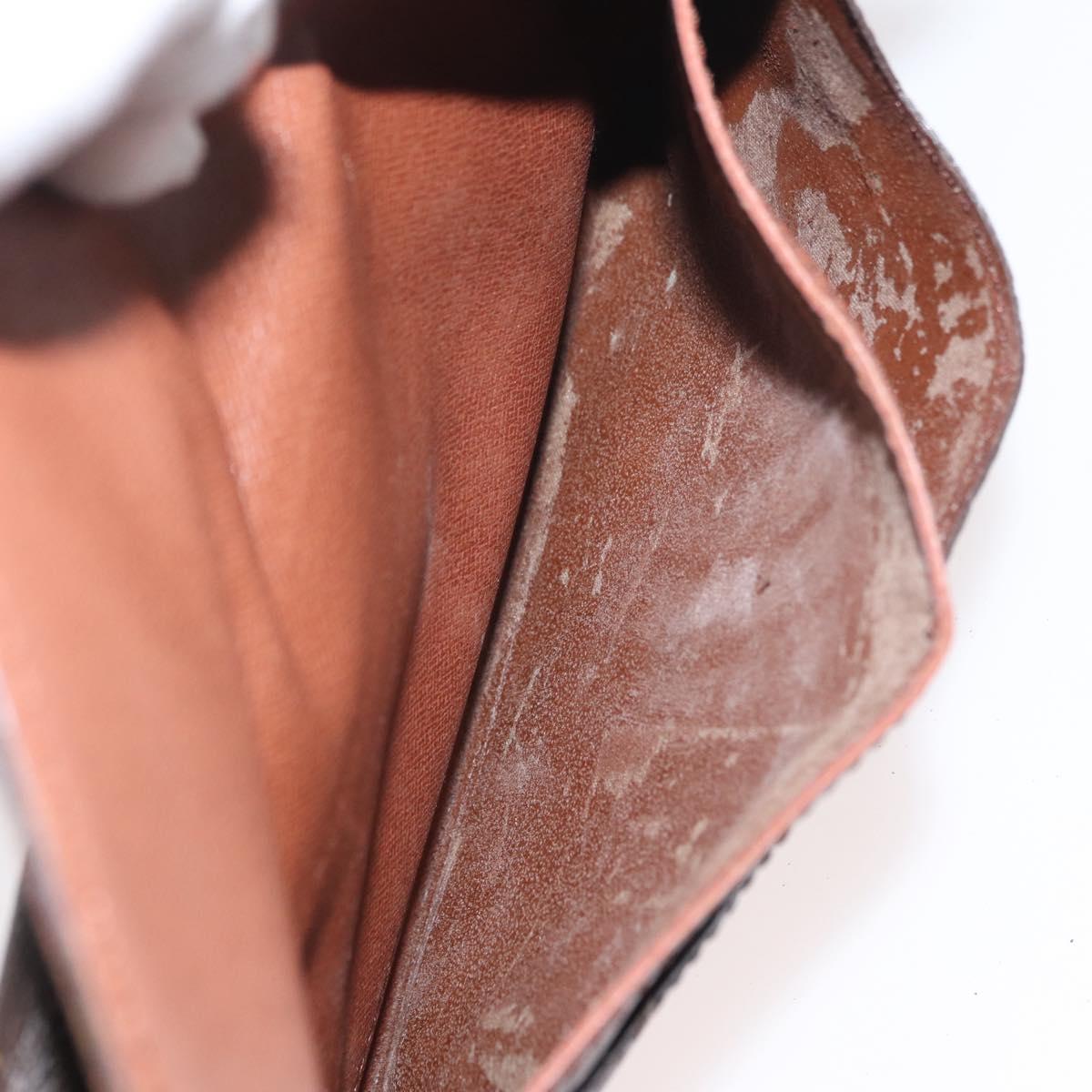 LOUIS VUITTON Monogram Double Rabat Shoulder Bag M51815 LV Auth 176861