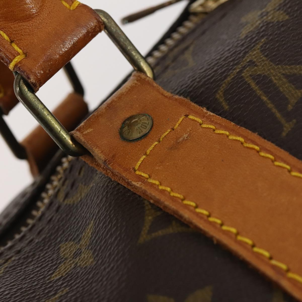LOUIS VUITTON Monogram Keepall 50 Boston Bag M41426 LV Auth 176865