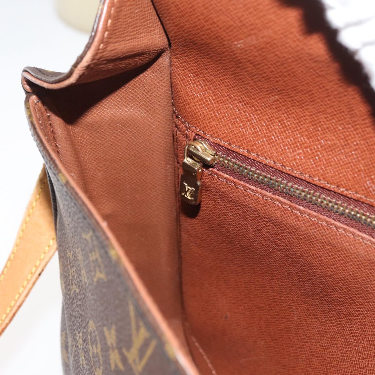 LOUIS VUITTON Monogram Saint Cloud GM Shoulder Bag M51242 LV Auth 176883