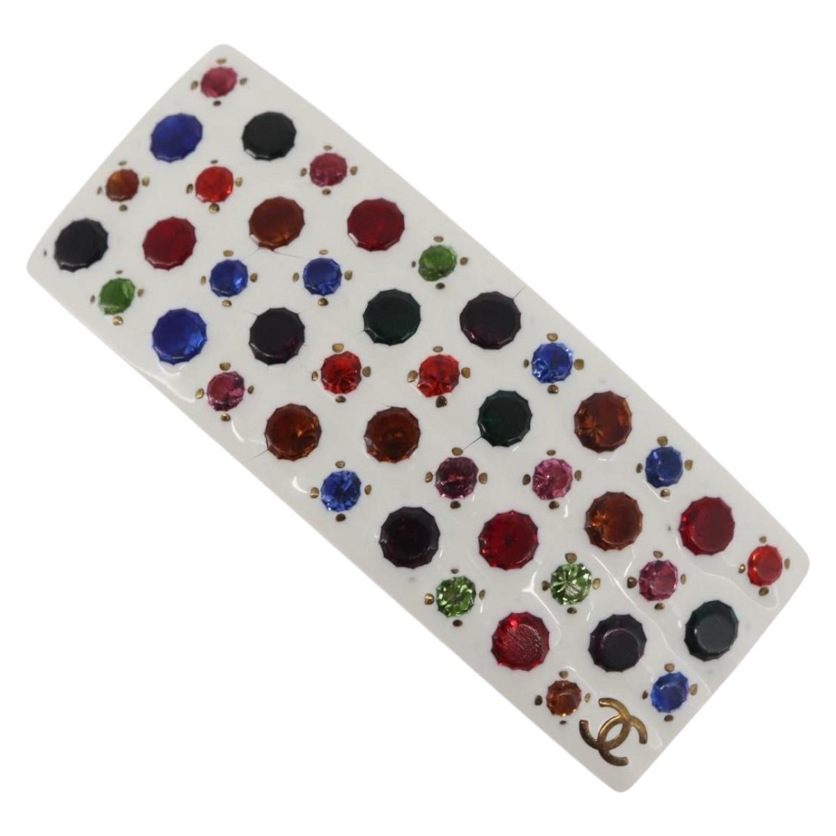 CHANEL COCO Mark Valletta plastic Multicolor CC Auth 176904V