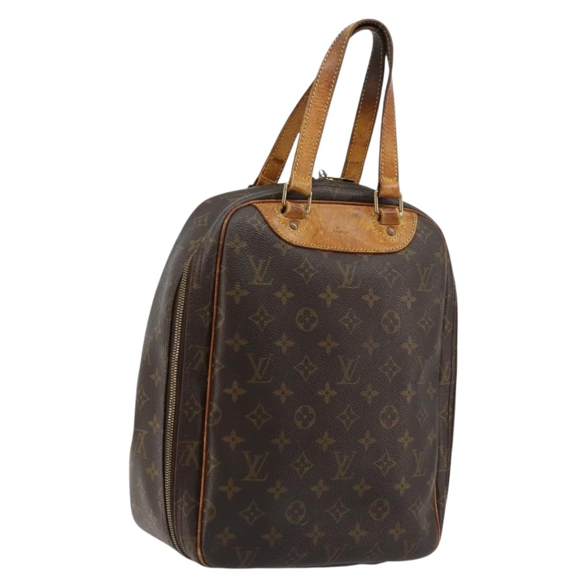 LOUIS VUITTON Monogram Excursion Hand Bag M41450 LV Auth 176934