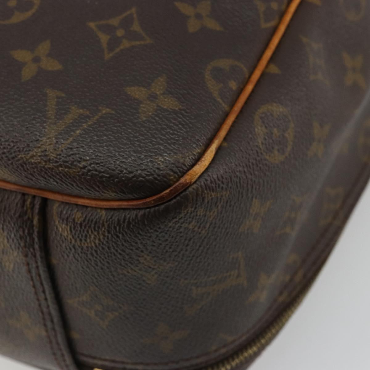 LOUIS VUITTON Monogram Excursion Hand Bag M41450 LV Auth 176934