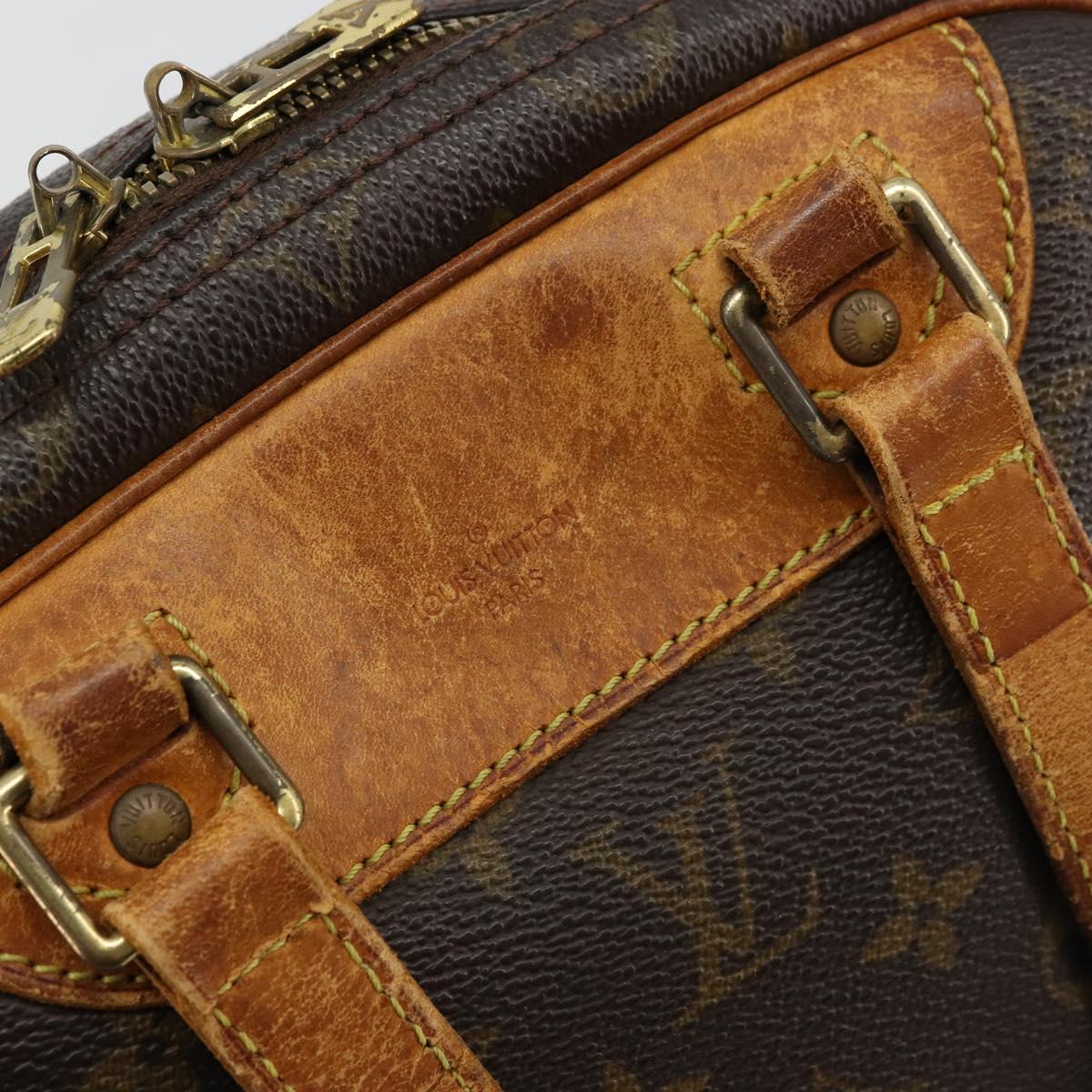 LOUIS VUITTON Monogram Excursion Hand Bag M41450 LV Auth 176934
