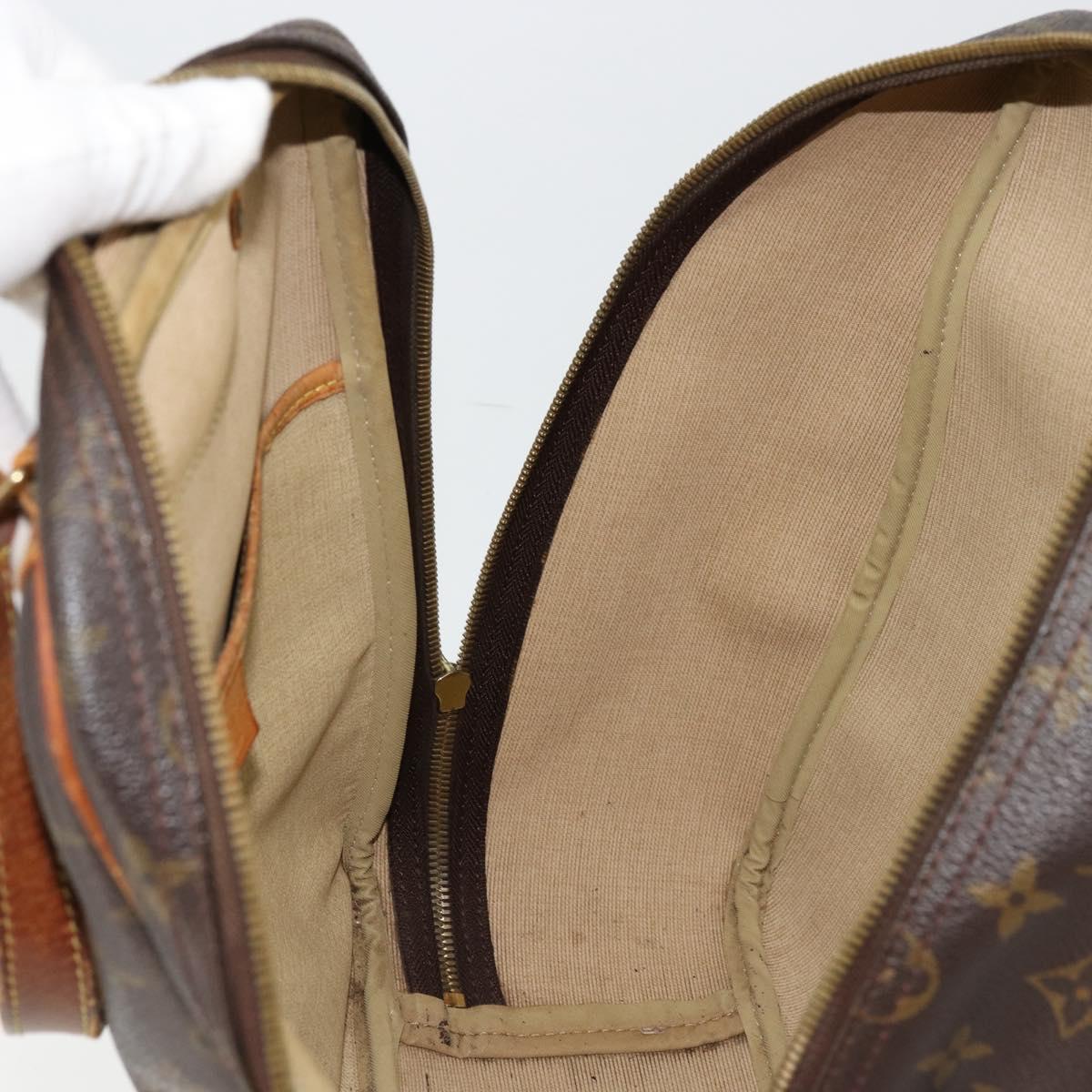 LOUIS VUITTON Monogram Excursion Hand Bag M41450 LV Auth 176934