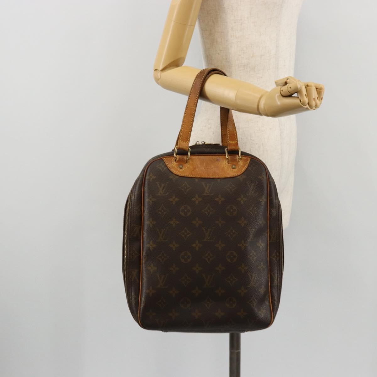 LOUIS VUITTON Monogram Excursion Hand Bag M41450 LV Auth 176934