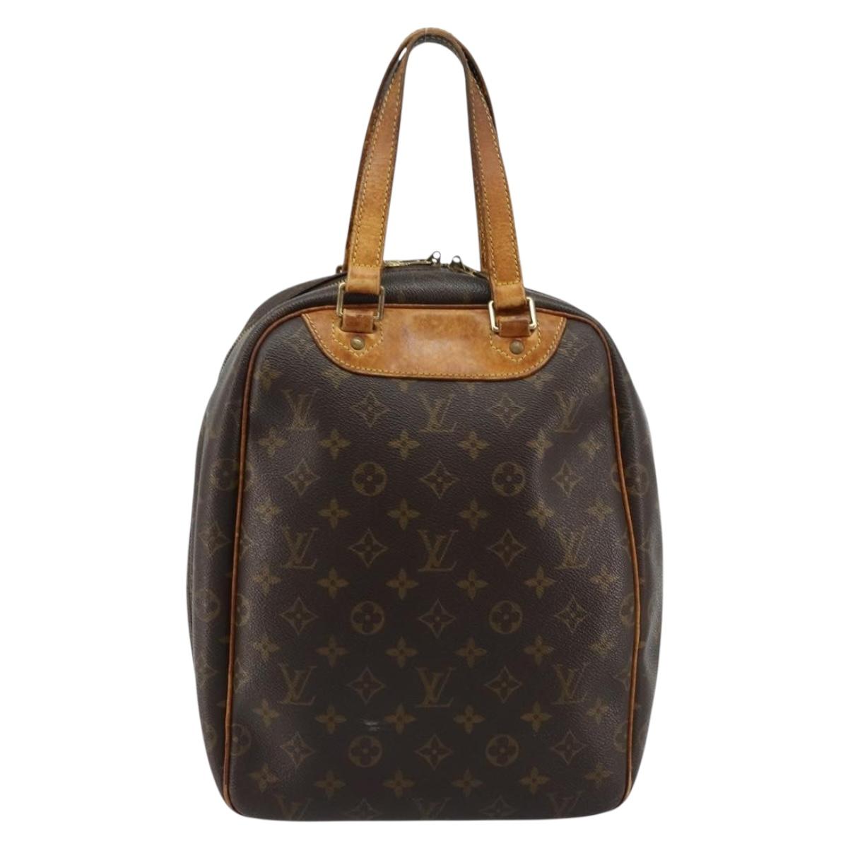 LOUIS VUITTON Monogram Excursion Hand Bag M41450 LV Auth 176934