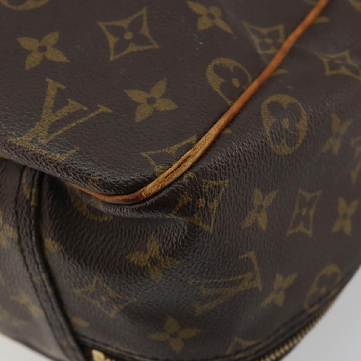 LOUIS VUITTON Monogram Excursion Hand Bag M41450 LV Auth 176935