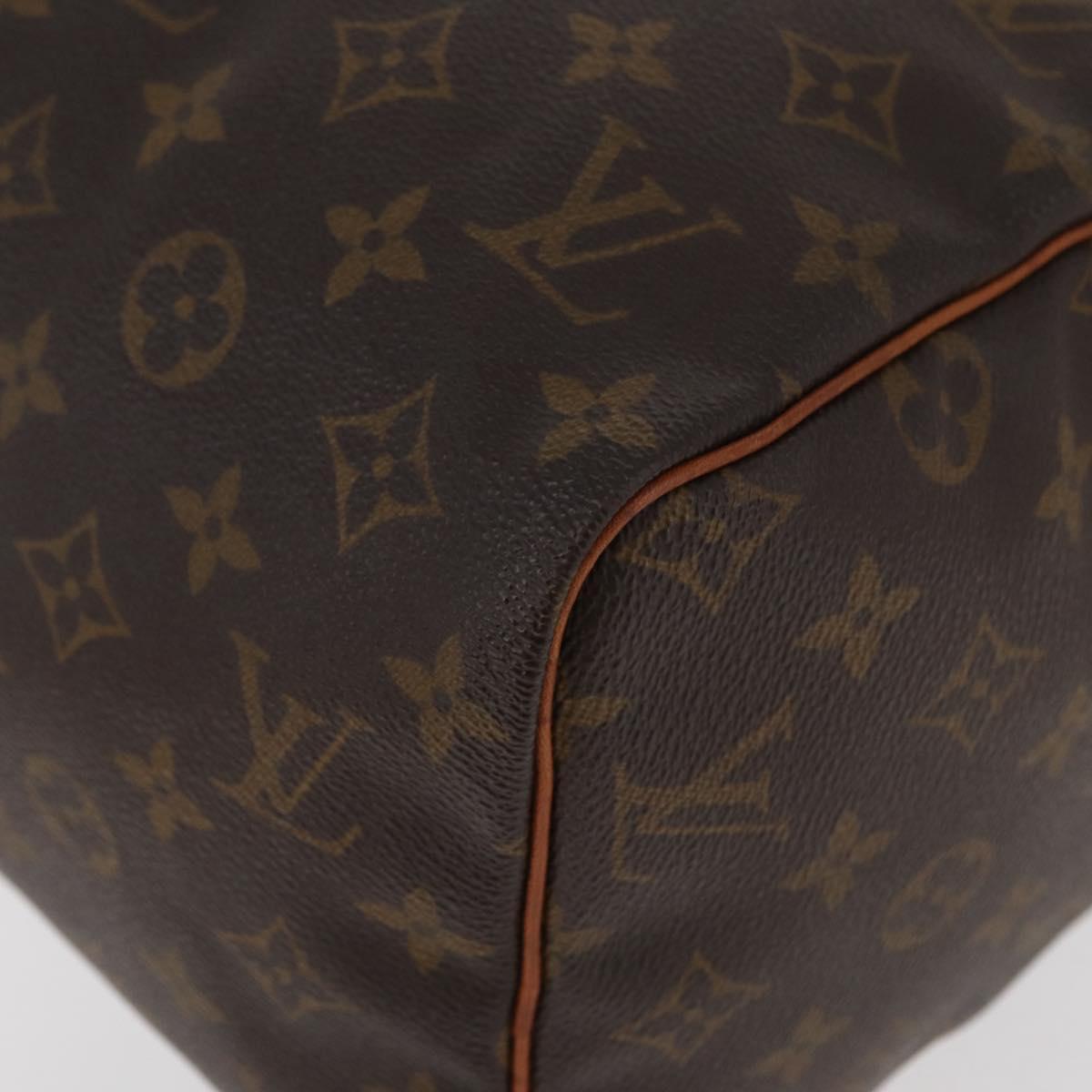 LOUIS VUITTON Monogram Speedy 30 Hand Bag M41526 LV Auth 176937A