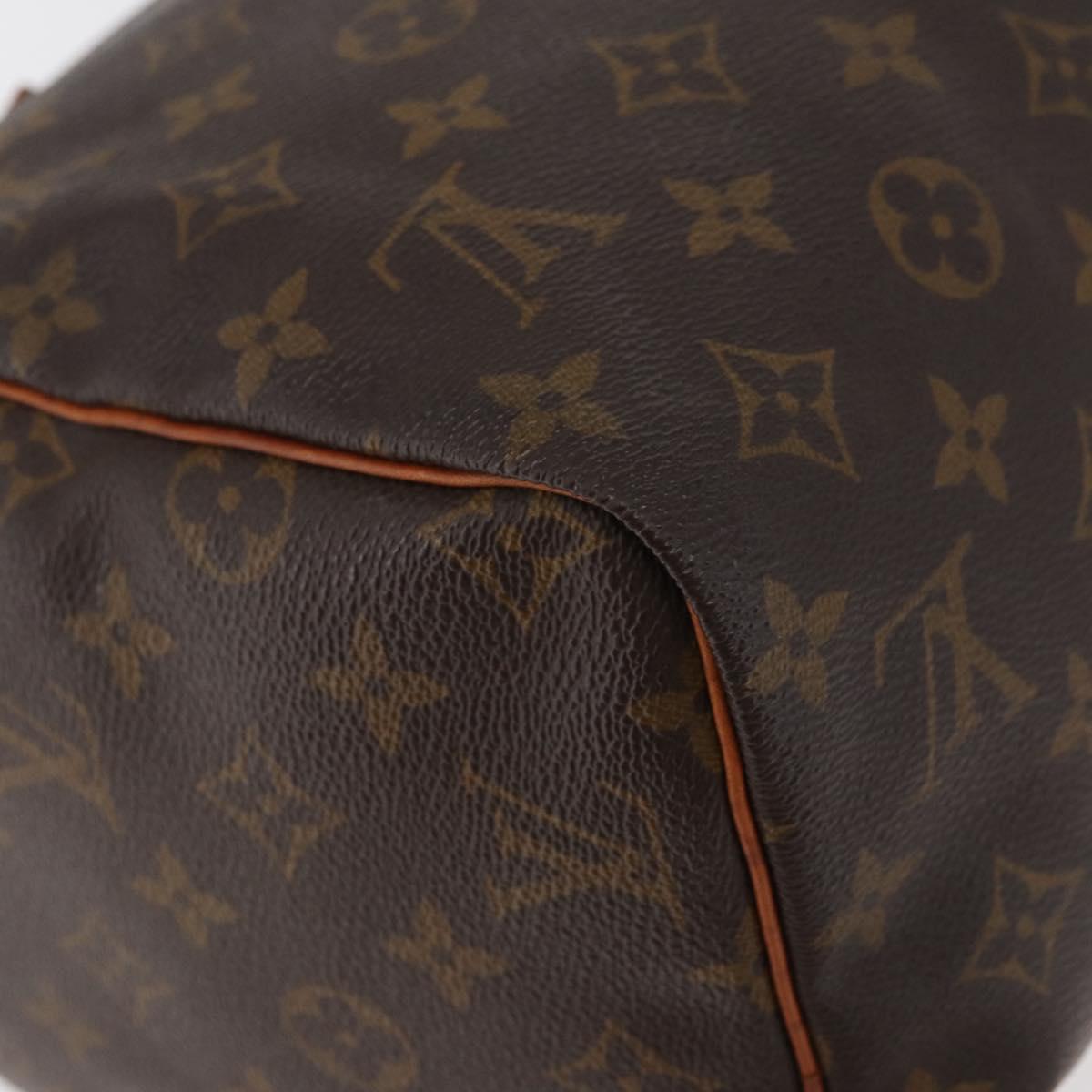 LOUIS VUITTON Monogram Speedy 30 Hand Bag M41526 LV Auth 176937A
