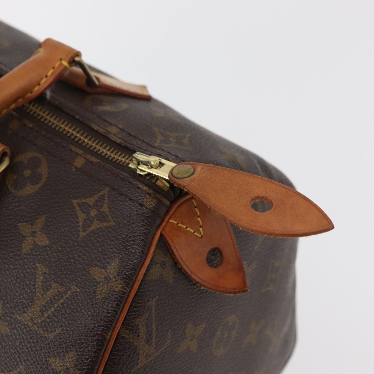 LOUIS VUITTON Monogram Speedy 30 Hand Bag M41526 LV Auth 176937A