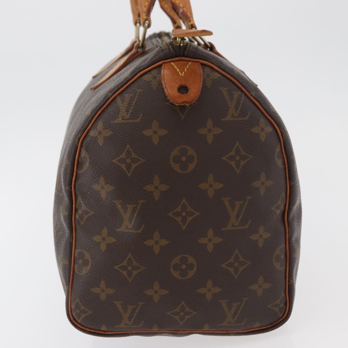 LOUIS VUITTON Monogram Speedy 30 Hand Bag M41526 LV Auth 176937A