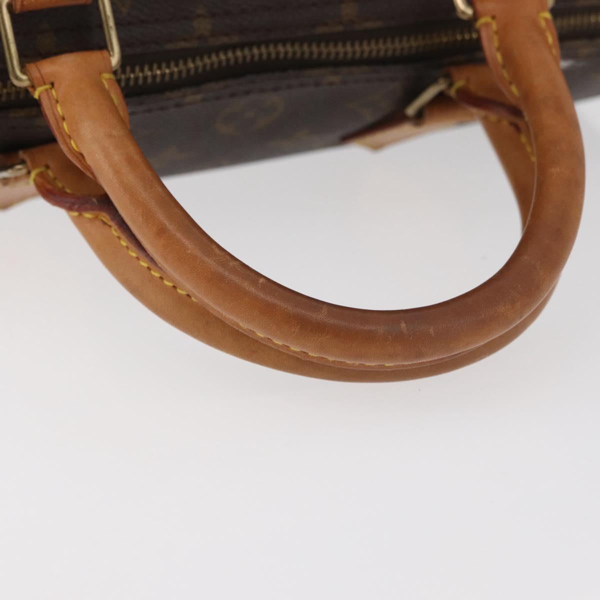 LOUIS VUITTON Monogram Speedy 30 Hand Bag M41526 LV Auth 176937A