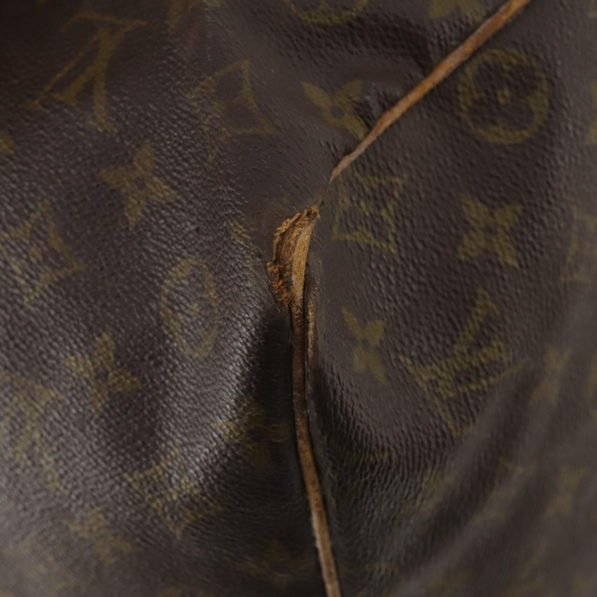 LOUIS VUITTON Monogram Keepall 60 Boston Bag M41422 LV Auth 176940