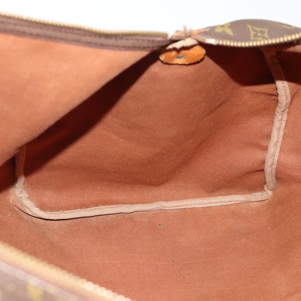 LOUIS VUITTON Monogram Keepall 60 Boston Bag M41422 LV Auth 176940
