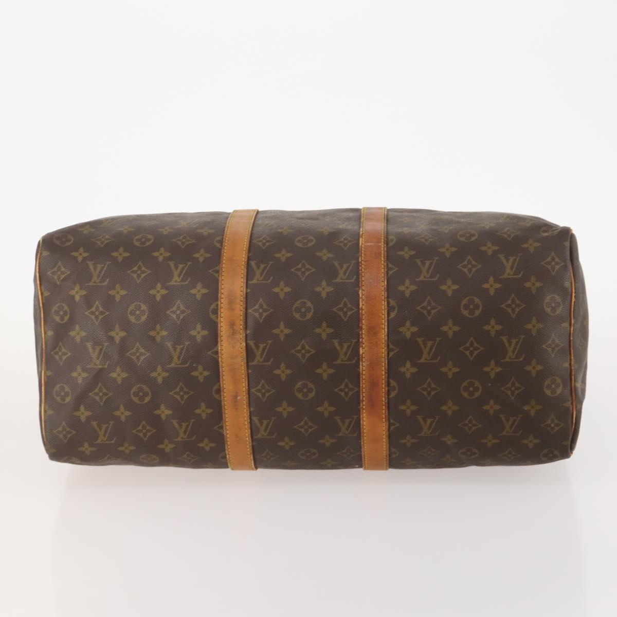 LOUIS VUITTON Monogram Keepall 50 Boston Bag M41426 LV Auth 176941