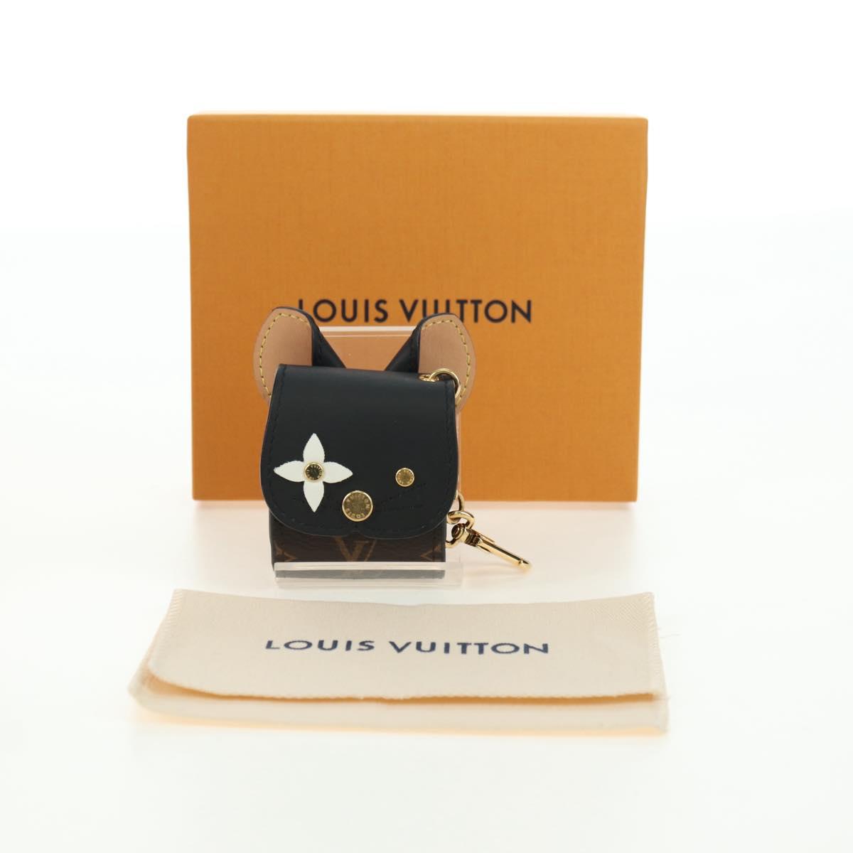 LOUIS VUITTON Monogram Etui Earphone Case GI0448 LV Auth 176956M