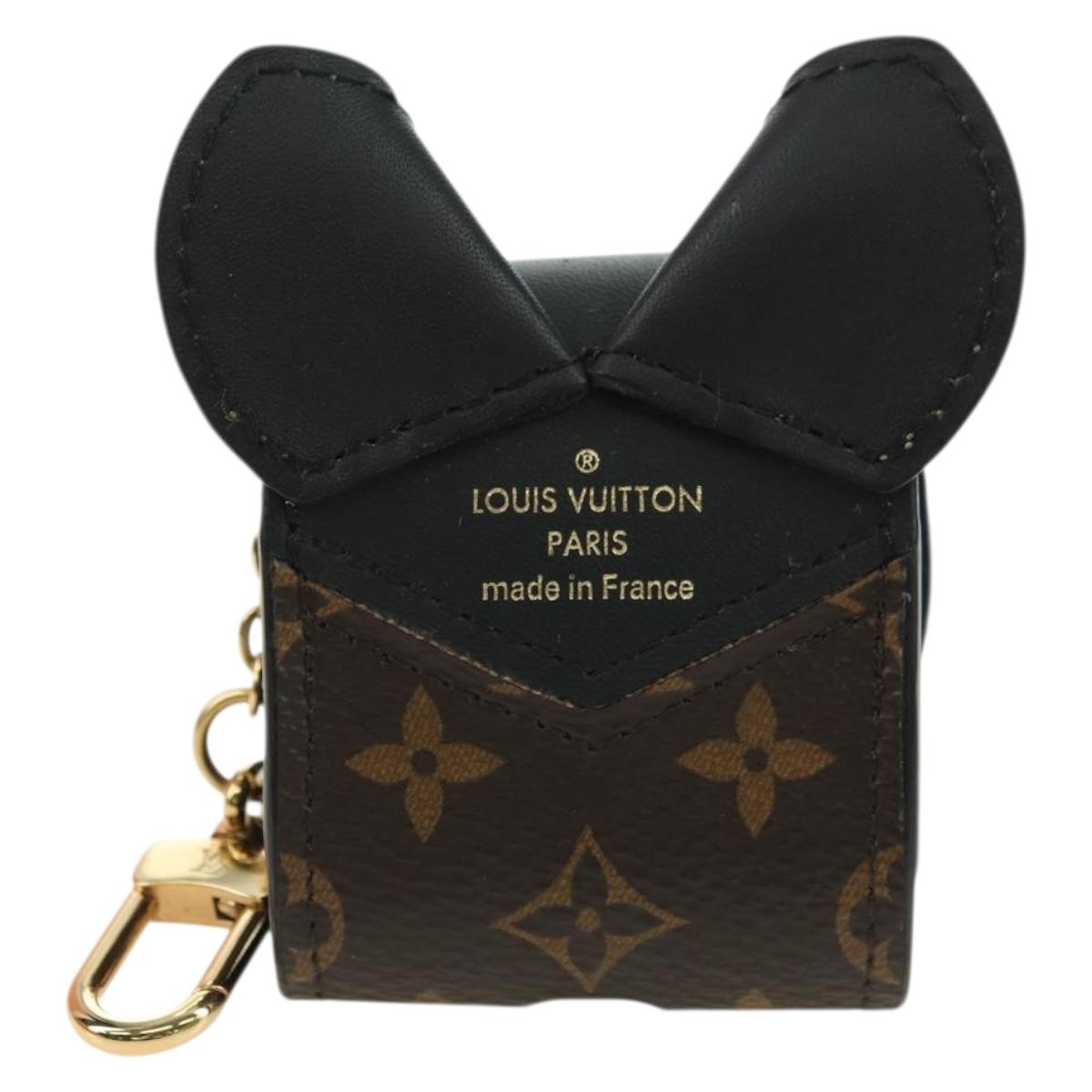 LOUIS VUITTON Monogram Etui Earphone Case GI0448 LV Auth 176956M