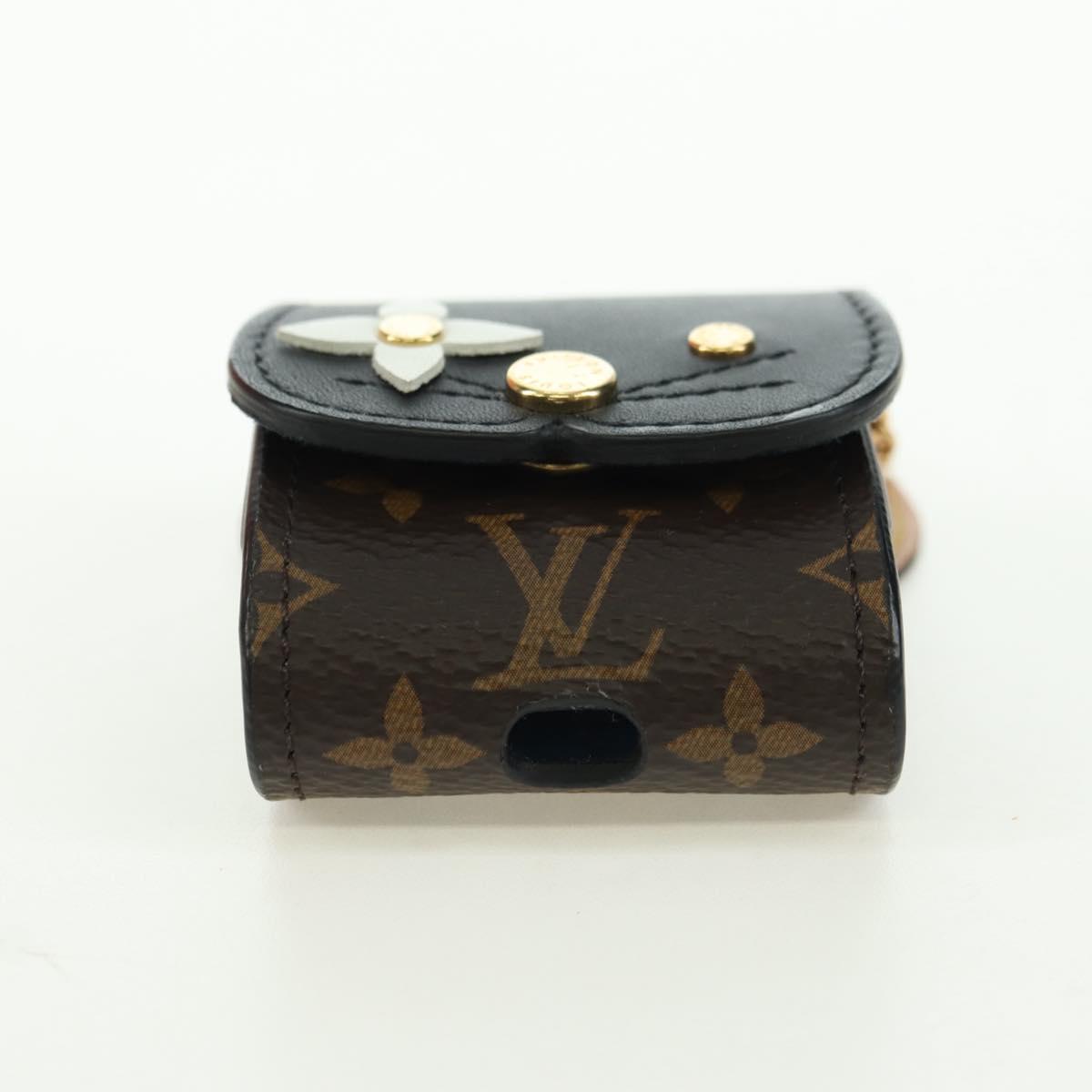 LOUIS VUITTON Monogram Etui Earphone Case GI0448 LV Auth 176956M