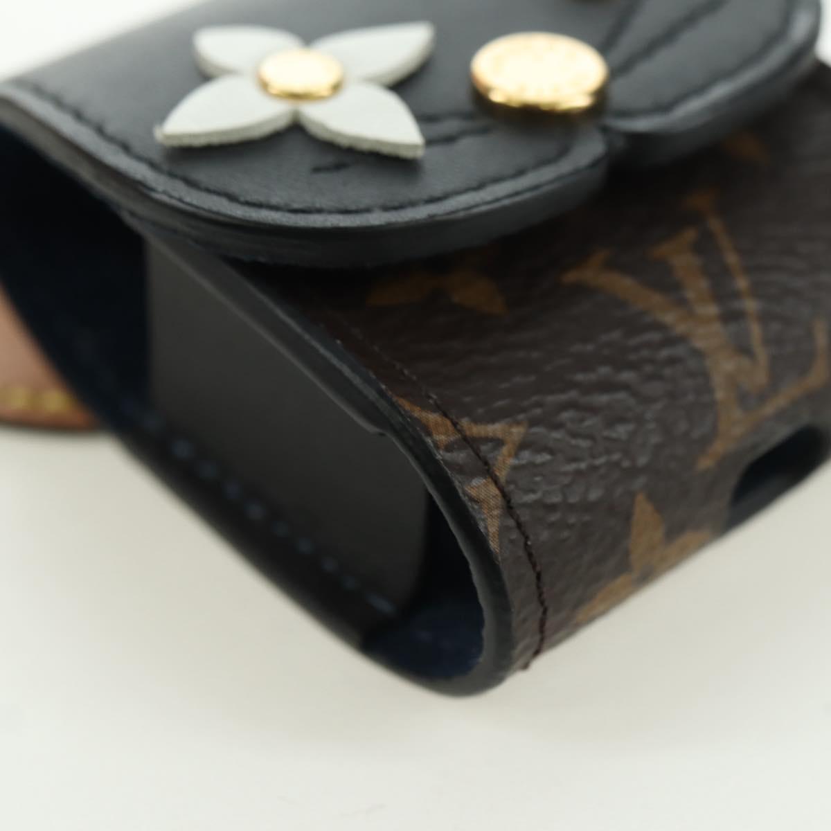 LOUIS VUITTON Monogram Etui Earphone Case GI0448 LV Auth 176956M
