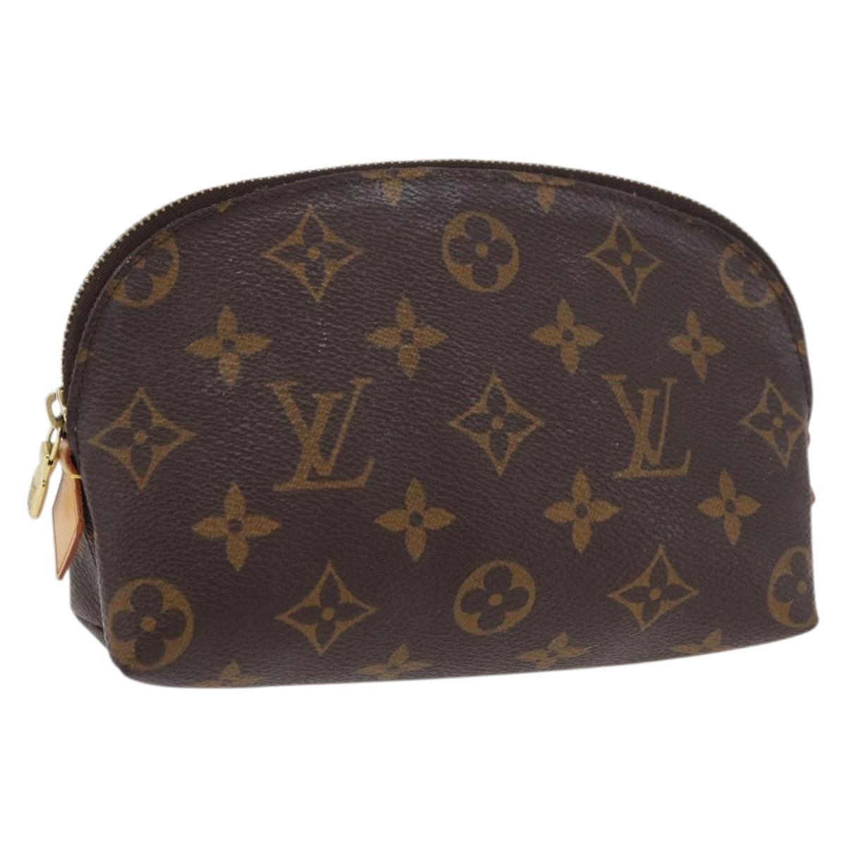 LOUIS VUITTON Monogram Pochette Cosmetic PM Pouch M43998 LV Auth 176957