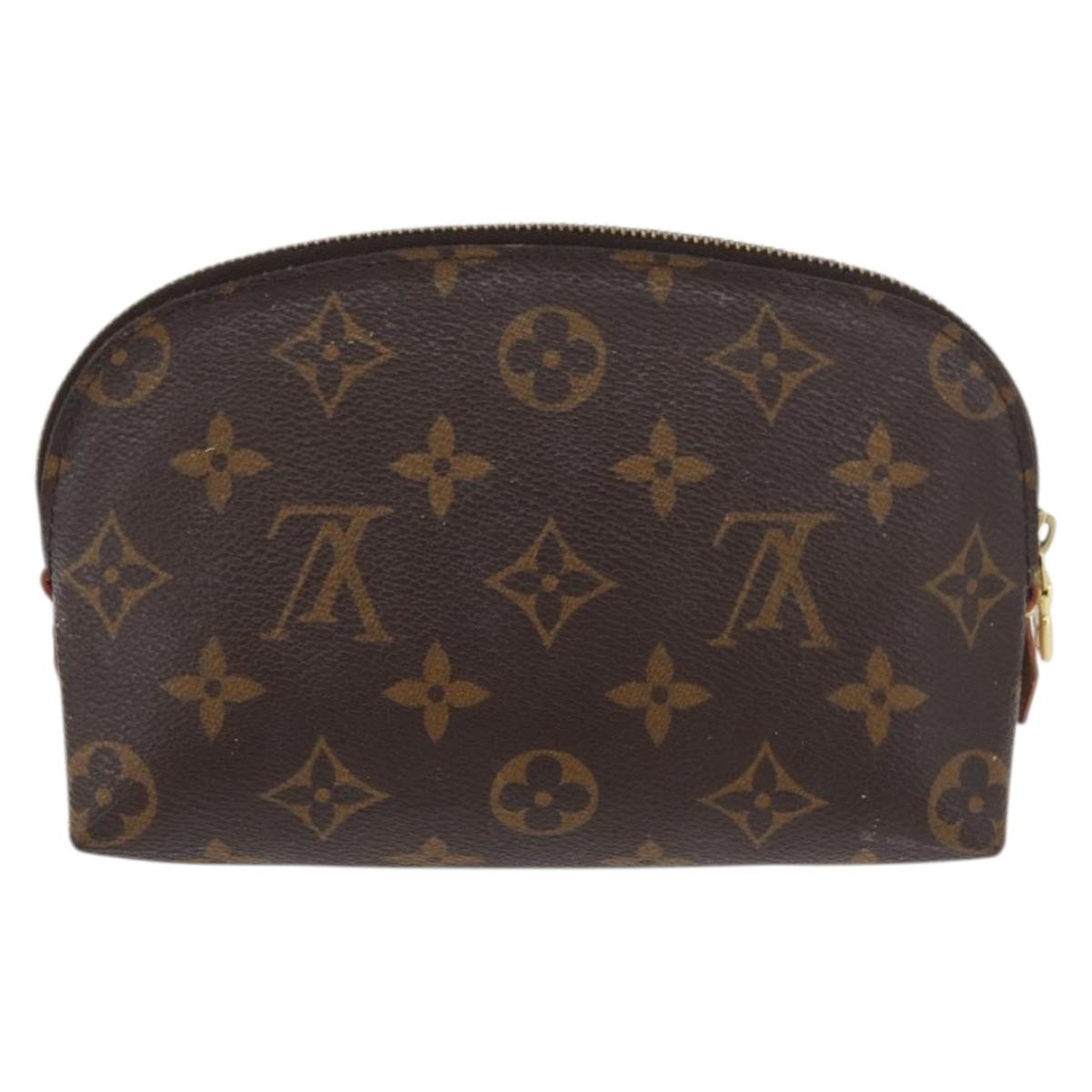 LOUIS VUITTON Monogram Pochette Cosmetic PM Pouch M43998 LV Auth 176957