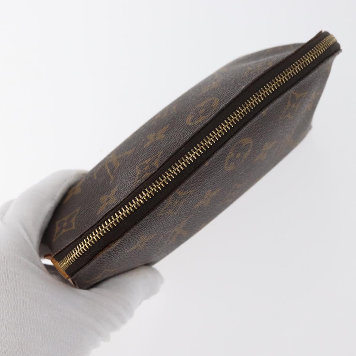 LOUIS VUITTON Monogram Pochette Cosmetic PM Pouch M43998 LV Auth 176957