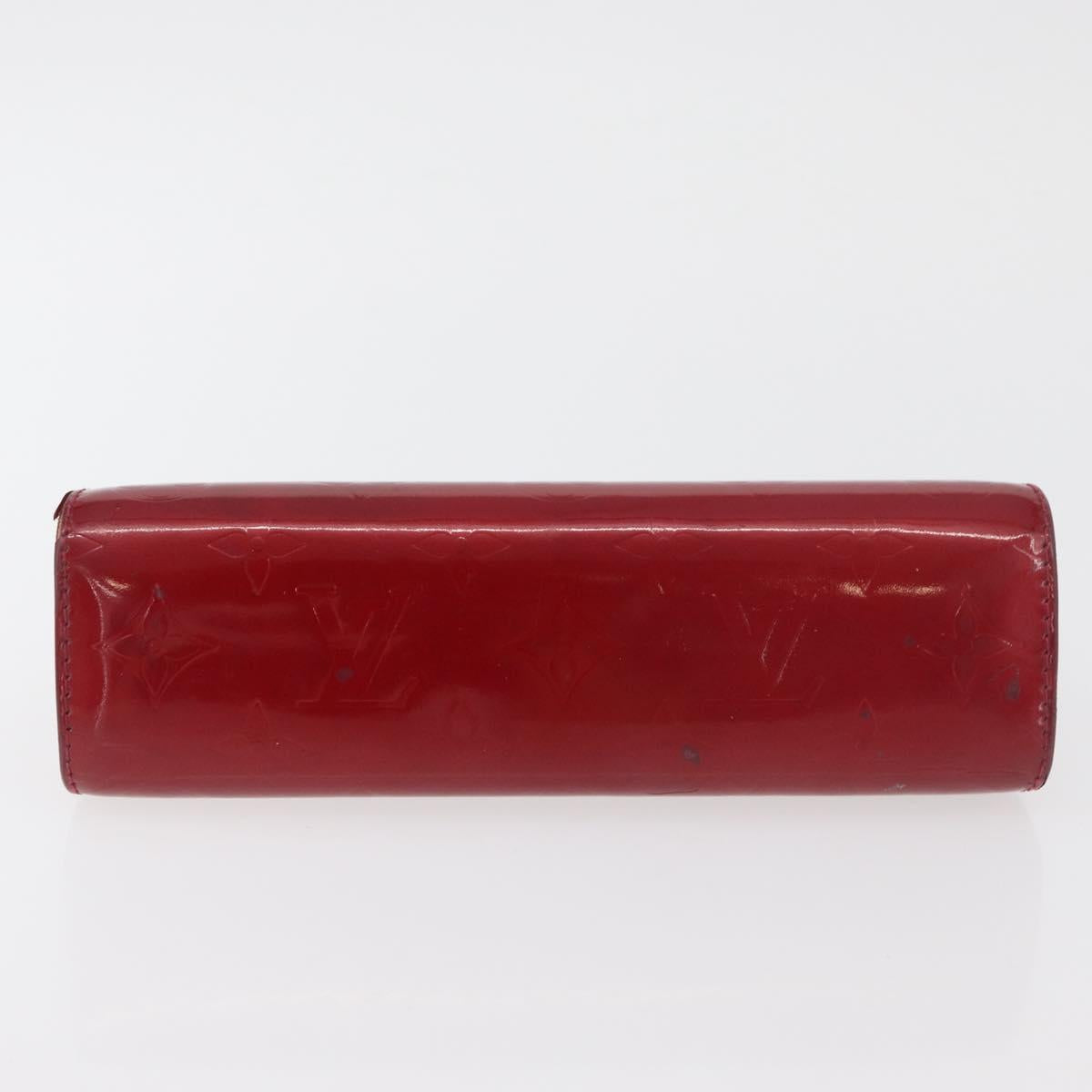 LOUIS VUITTON Monogram Vernis Trousse Pouch Pomme D'amour M93568 LV Auth 176959