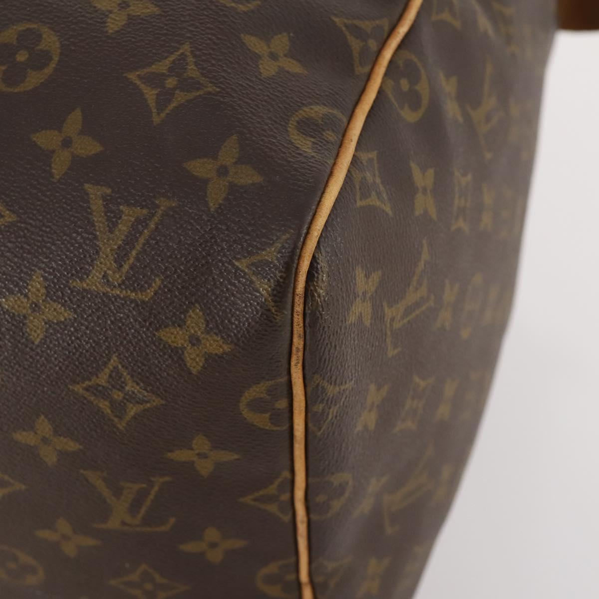LOUIS VUITTON Monogram Keepall 55 Boston Bag M41424 LV Auth 176988