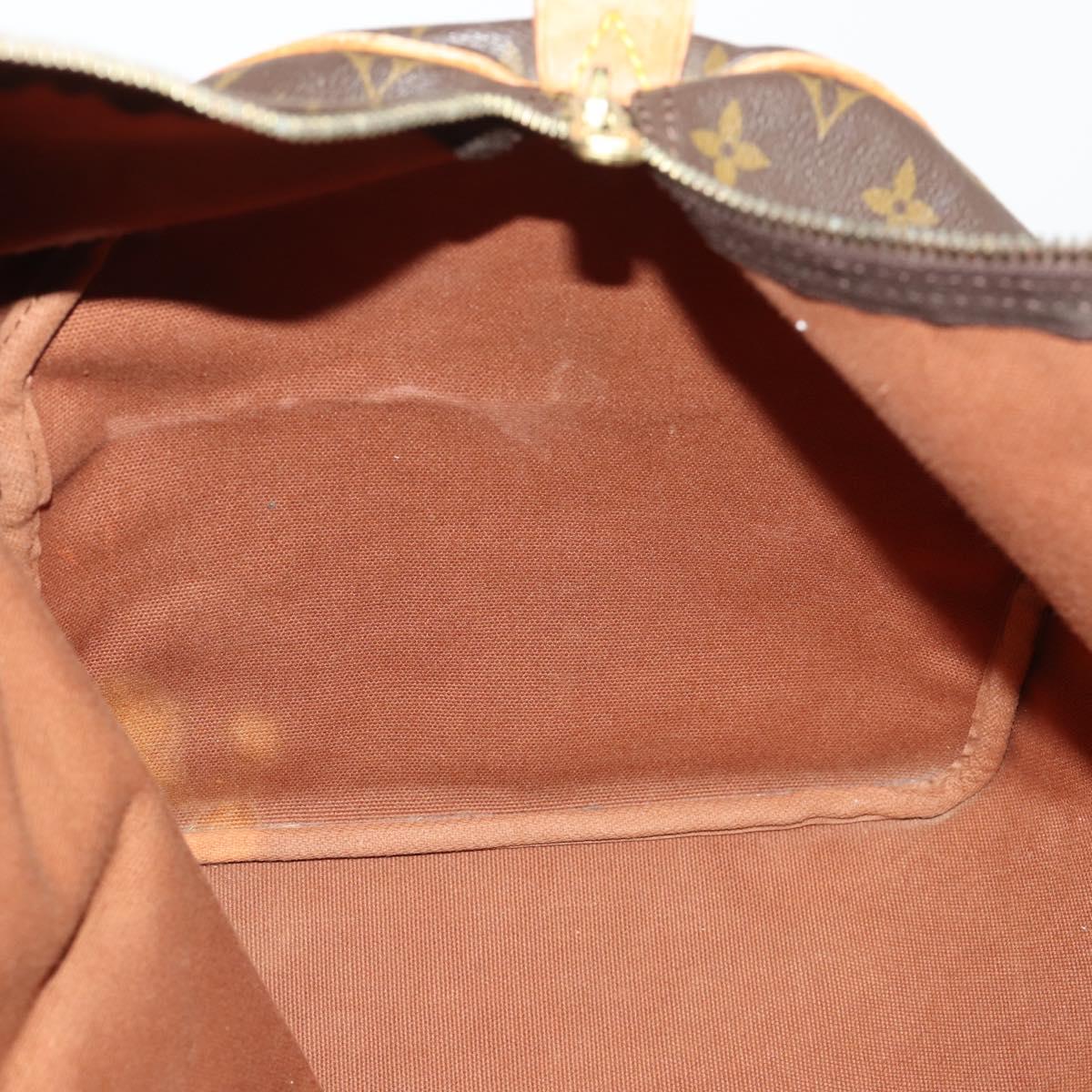 LOUIS VUITTON Monogram Keepall 55 Boston Bag M41424 LV Auth 176988