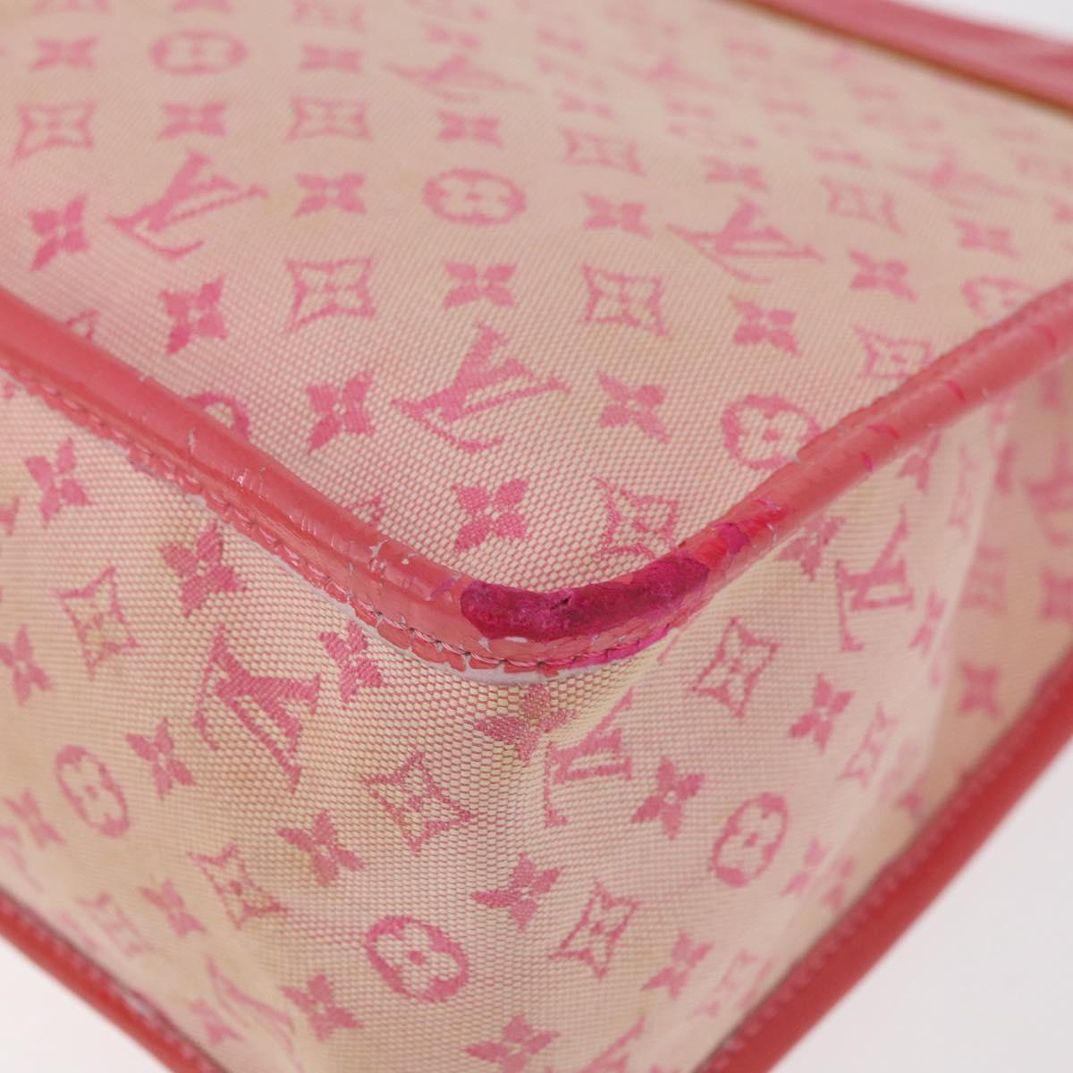 LOUIS VUITTON Monogram Mini Sac Catlin Hand Bag strawberry M92930 Auth 176999