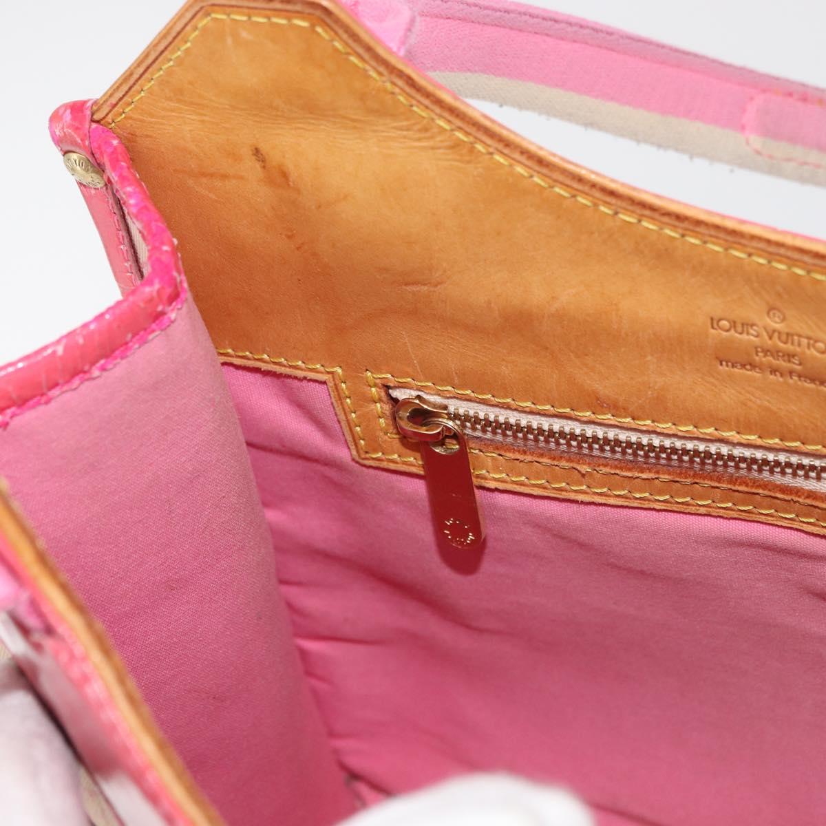 LOUIS VUITTON Monogram Mini Sac Catlin Hand Bag strawberry M92930 Auth 176999