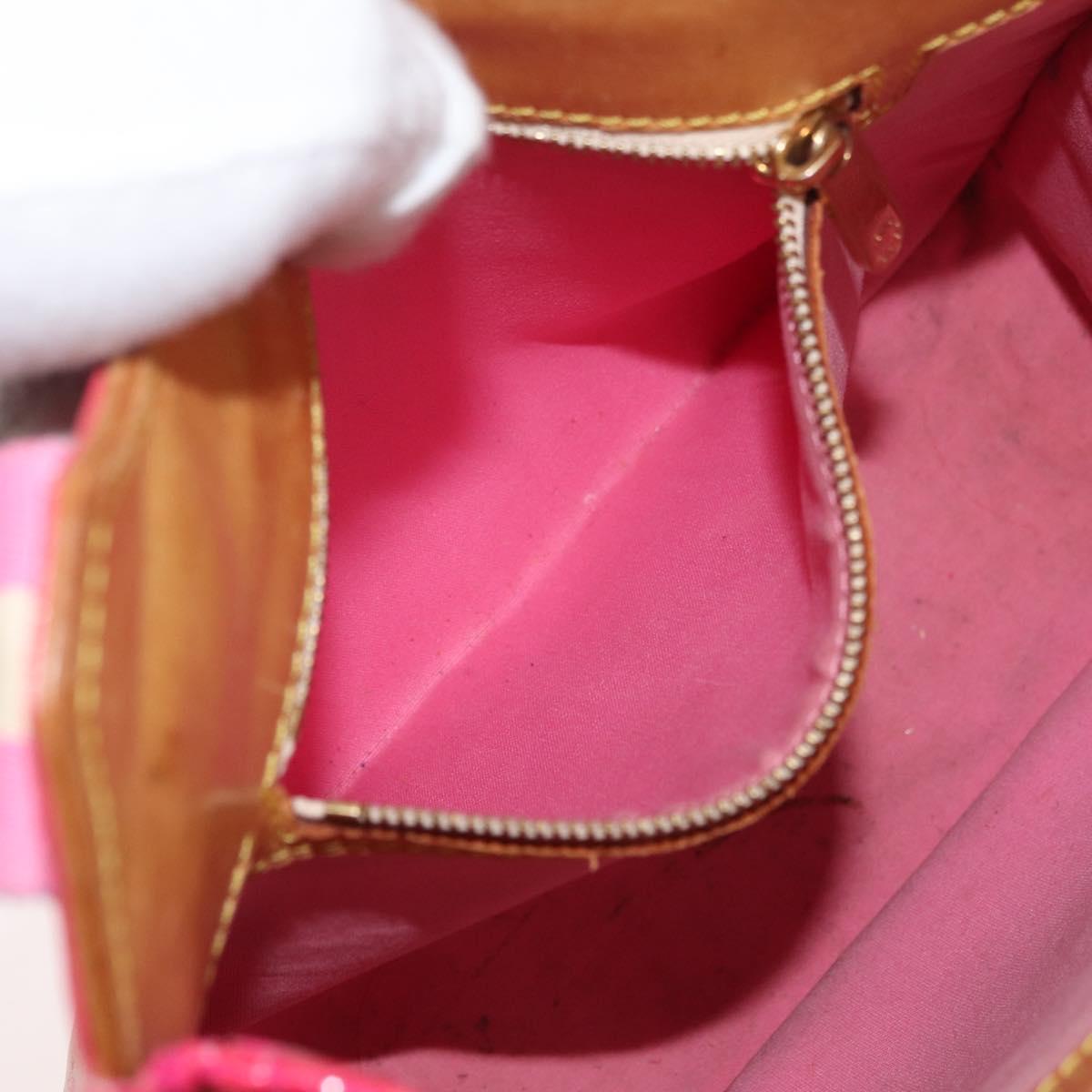 LOUIS VUITTON Monogram Mini Sac Catlin Hand Bag strawberry M92930 Auth 176999