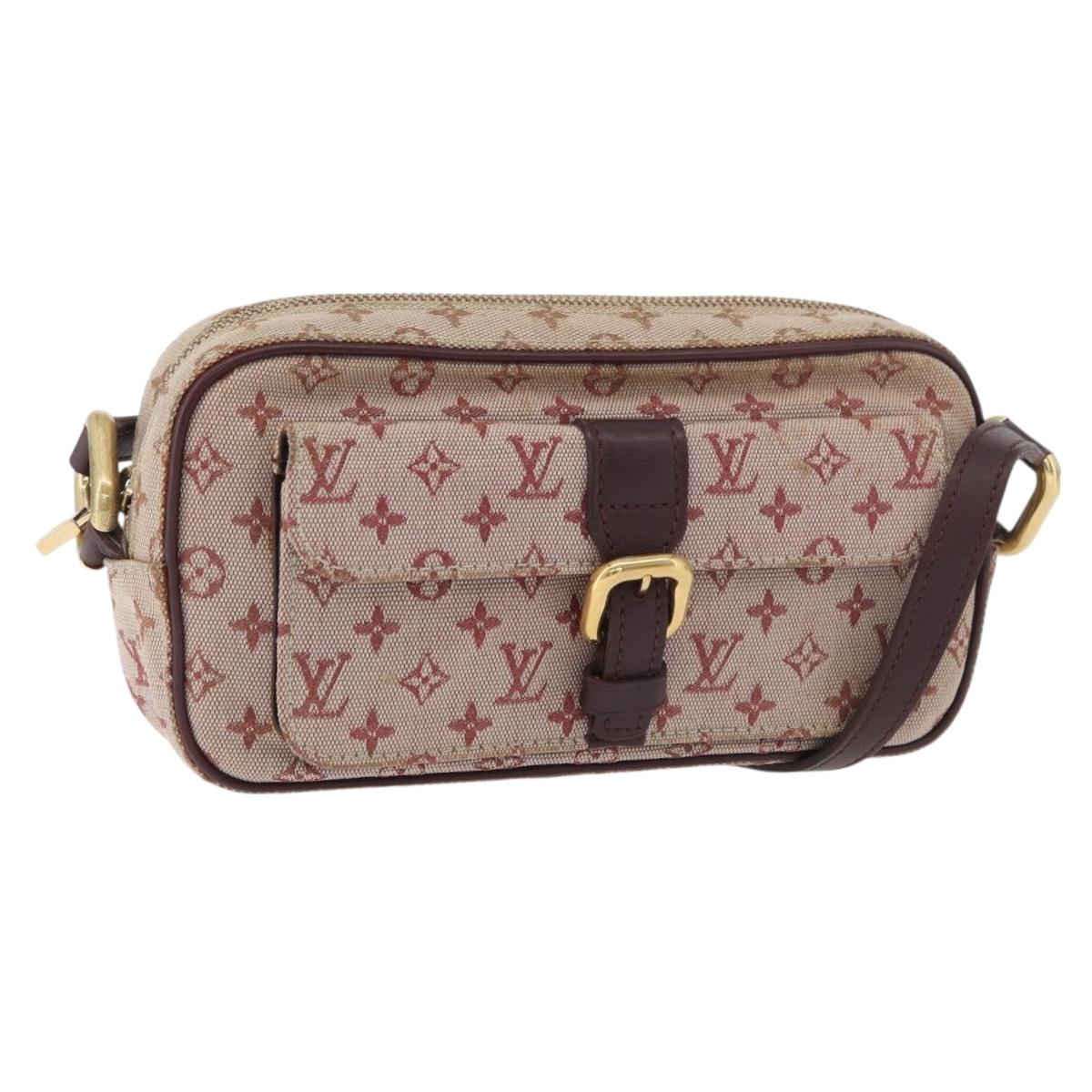 LOUIS VUITTON Monogram Mini Juliet MM Shoulder Bag Red M92219 LV Auth 177057