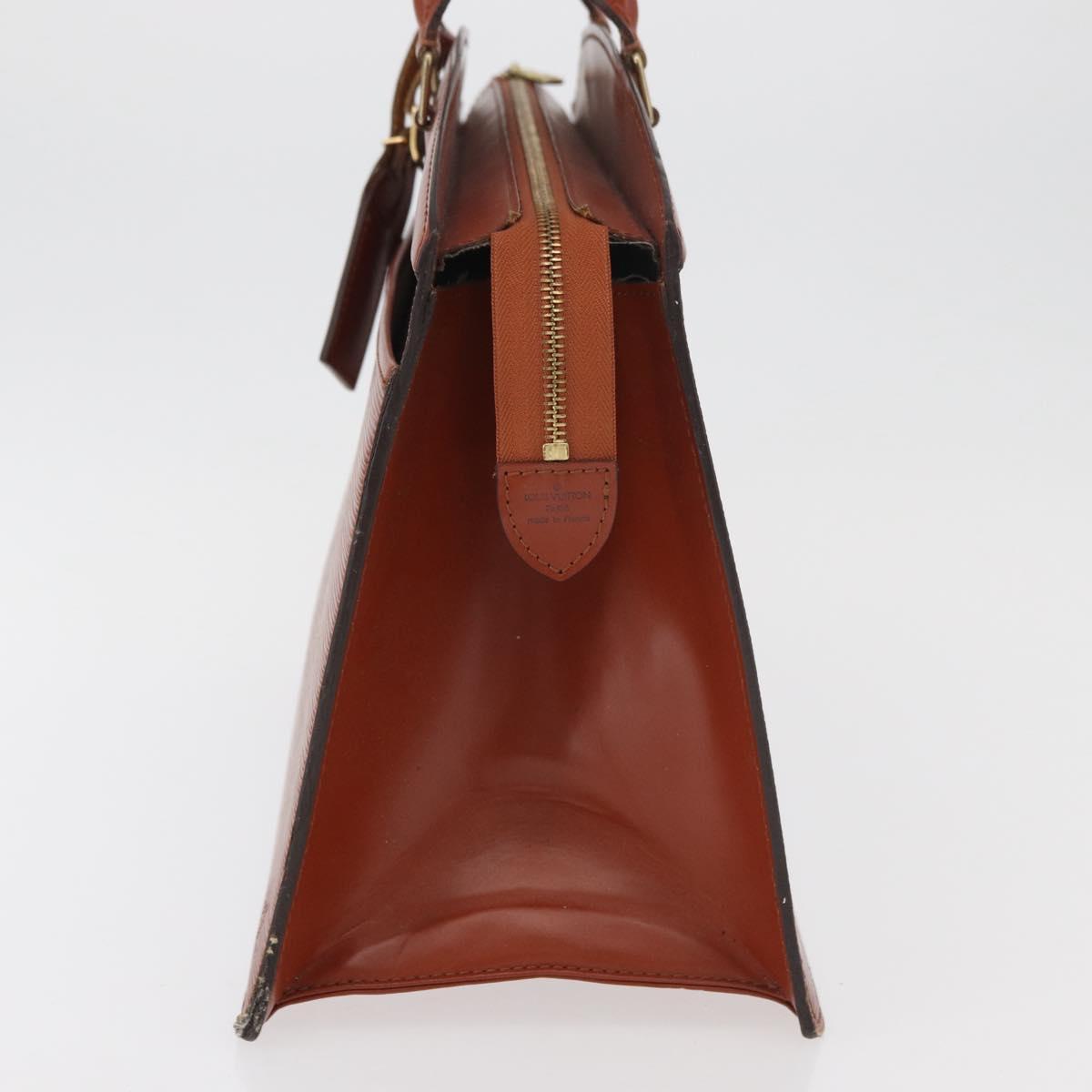 LOUIS VUITTON Epi Riviera Hand Bag Brown M48183 LV Auth 177063