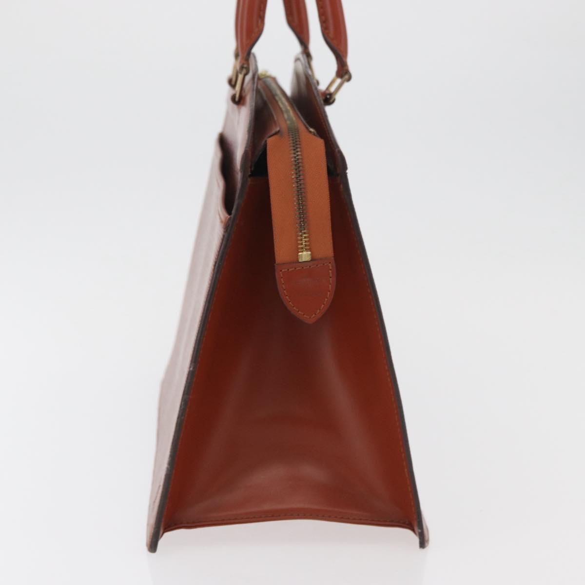 LOUIS VUITTON Epi Riviera Hand Bag Brown M48183 LV Auth 177065