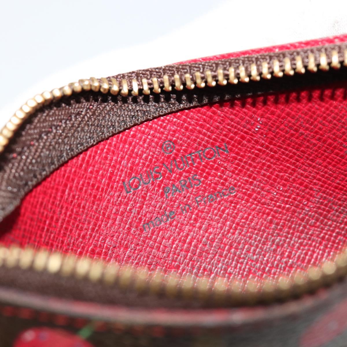 LOUIS VUITTON Monogram Cherry Pochette Cles Coin Purse M95042 LV Auth 177070V