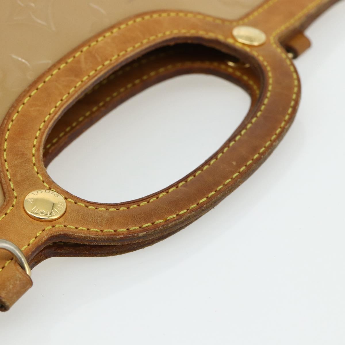LOUIS VUITTON Monogram Vernis Roxbury Drive Bag 2Way Noisette M91372 Auth 177091